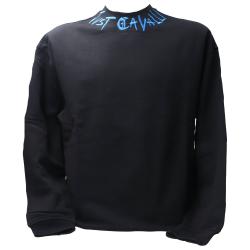 Just Cavalli Felpe 79PM336 LOOSE LOGO EMBROIDERY NECKLACE Nero