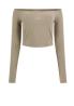 Guess Top CARLA LS KNIT TOPS Beige - Foto 1