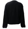 Moschino Felpe V6A1710 TEDDY COTTON FLEECE DIAGONAL Nero - Foto 3