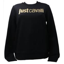 Just Cavalli Felpe 79PW320 R LOGO GLITTER Nero