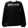 Just Cavalli Felpe 79PW320 R LOGO GLITTER Nero - Foto 1