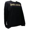 Just Cavalli Felpe 79PW320 R LOGO GLITTER Nero - Foto 2