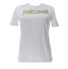 Just Cavalli T-shirt 79PW610 R LOGO GLITTER  Bianco - Foto 1