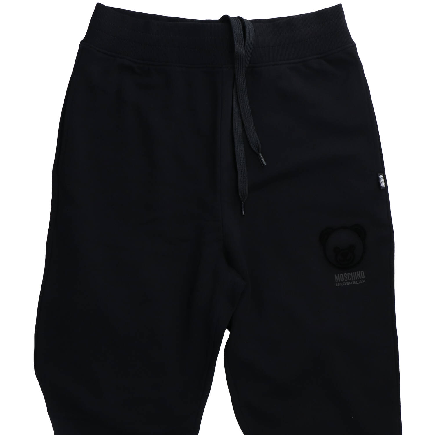 Moschino Tute V1A6808 COTTON FLEECE DIAGONAL Nero