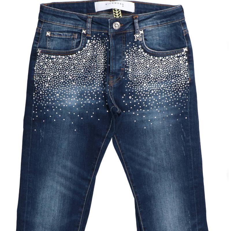 UMA25432JE PANTRIX STRASS Denim