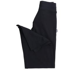 V6A6809 Home Pants COTTON FLEECE DIAGONAL Nero