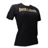 Just Cavalli T-shirt 79PW610 R LOGO GLITTER  Nero - Foto 2