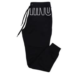 V1A6810 COTTON FLEECE DIAGONAL Nero