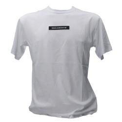 Versace T-shirt 79UP601 R SILICON PATCH  Bianco