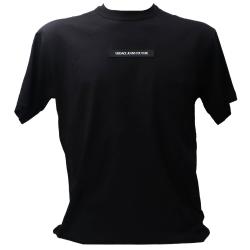 Versace T-shirt 79UP601 R SILICON PATCH  Nero