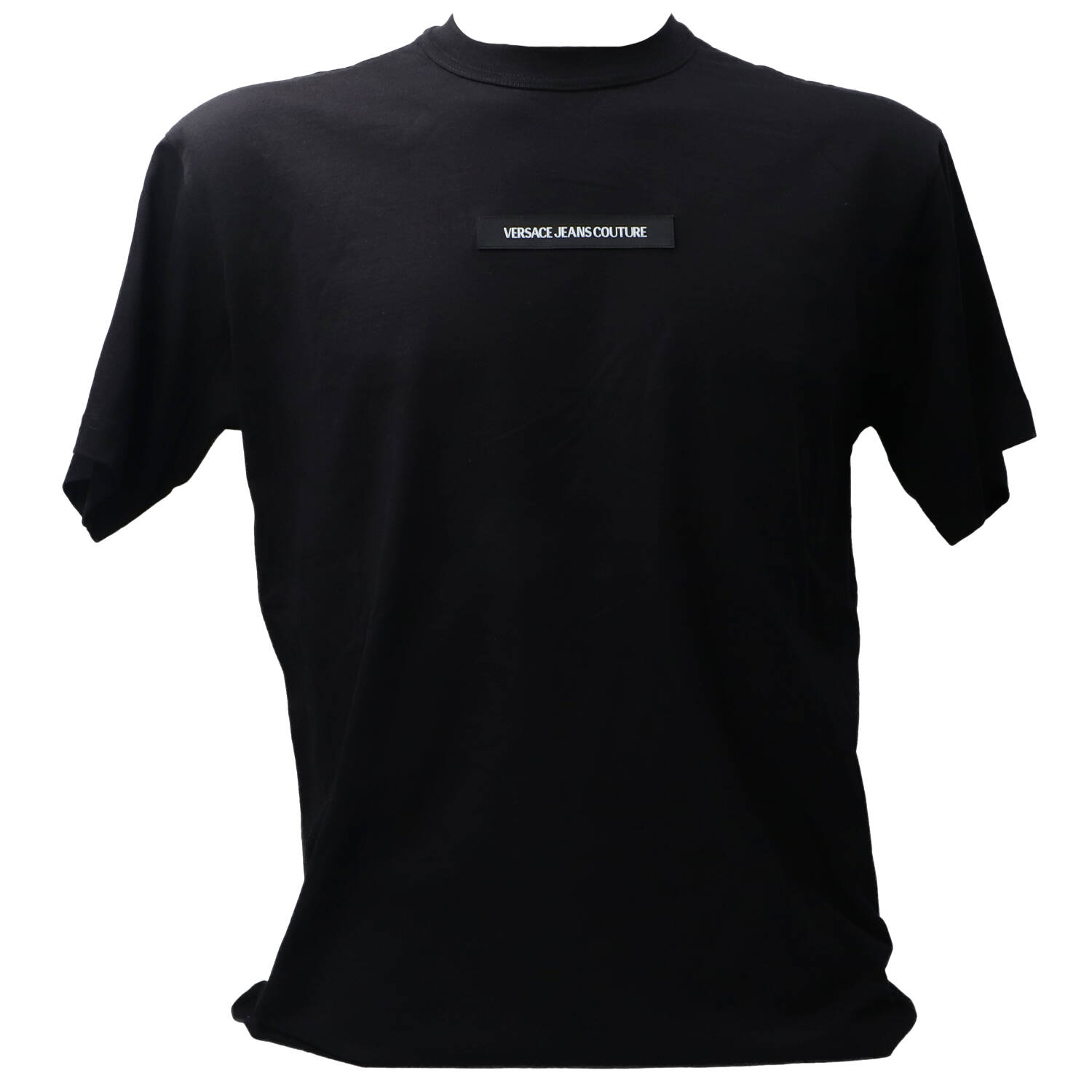 Versace T-shirt 79UP601 R SILICON PATCH  Nero