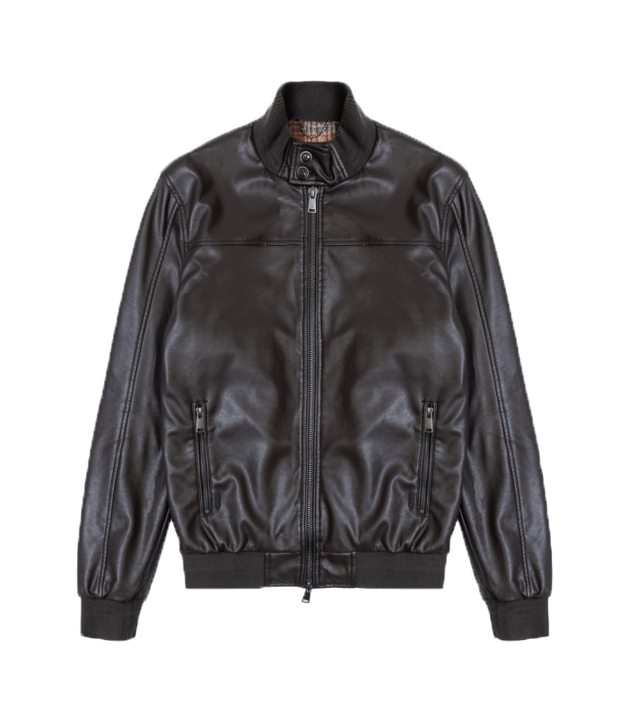 Gianni Lupo Giubbotti GL9804-F25 ECOPELLE Marrone