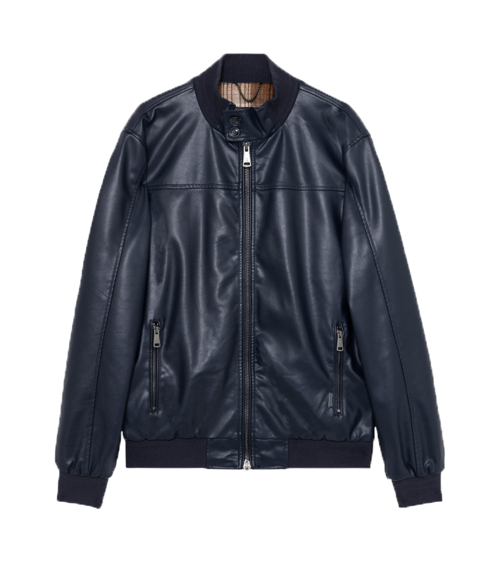 Gianni Lupo Giubbotti GL9804-F25 ECOPELLE Nero