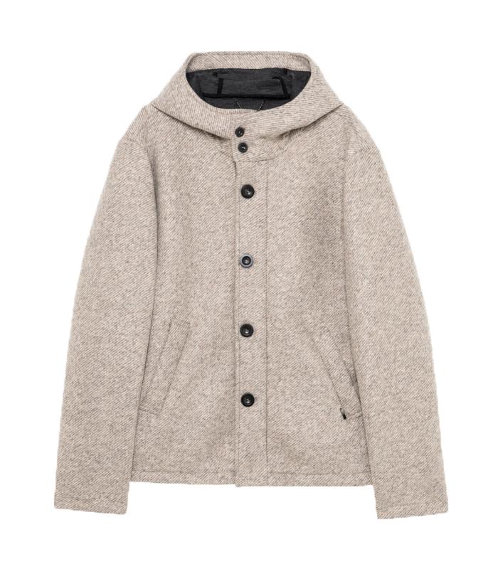 Gianni Lupo Cappotti GL5204BD TWEED CON CAPPUCCIO Beige