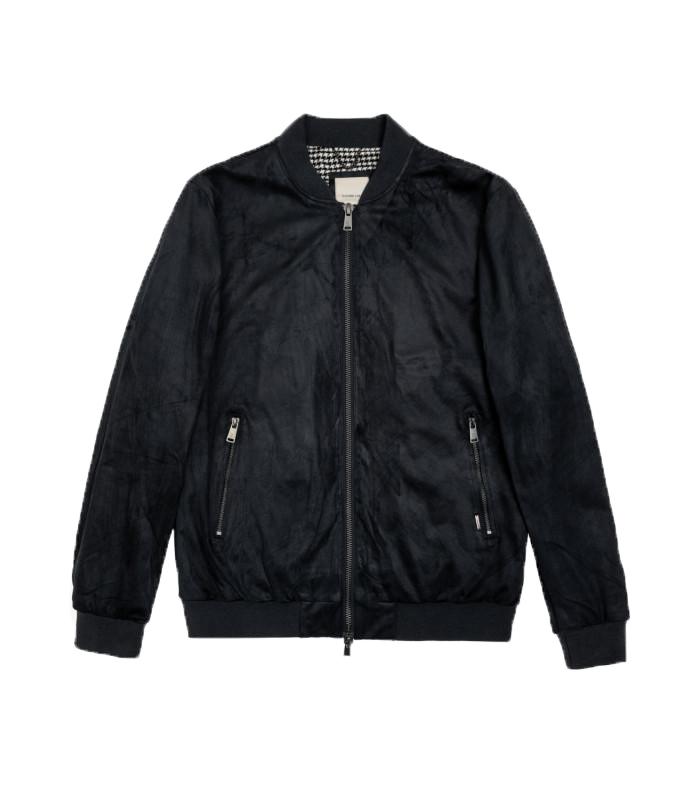 Gianni Lupo Giubbotti GL9715-F25 EFF. SCAMOSCIATO Nero