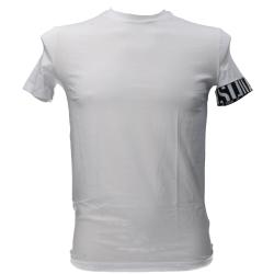 Dsquared2 T-shirt D9M3S59980 ROUND NECK T-SHIRT bianco nero 