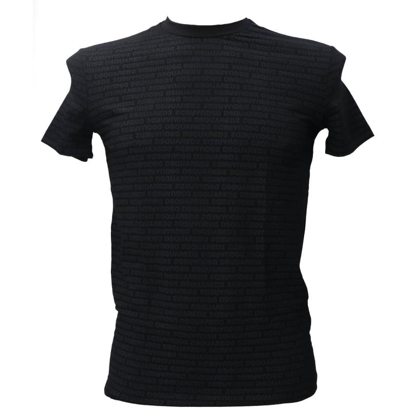 Dsquared2 T-shirt D9M206050 ROUND NECK T-SHIRT  Nero