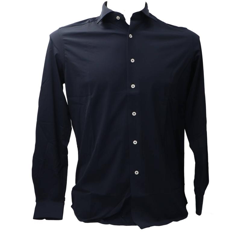 Over D Camicia OC1F2W5C10 ML TESSUTO TECNICO Blu