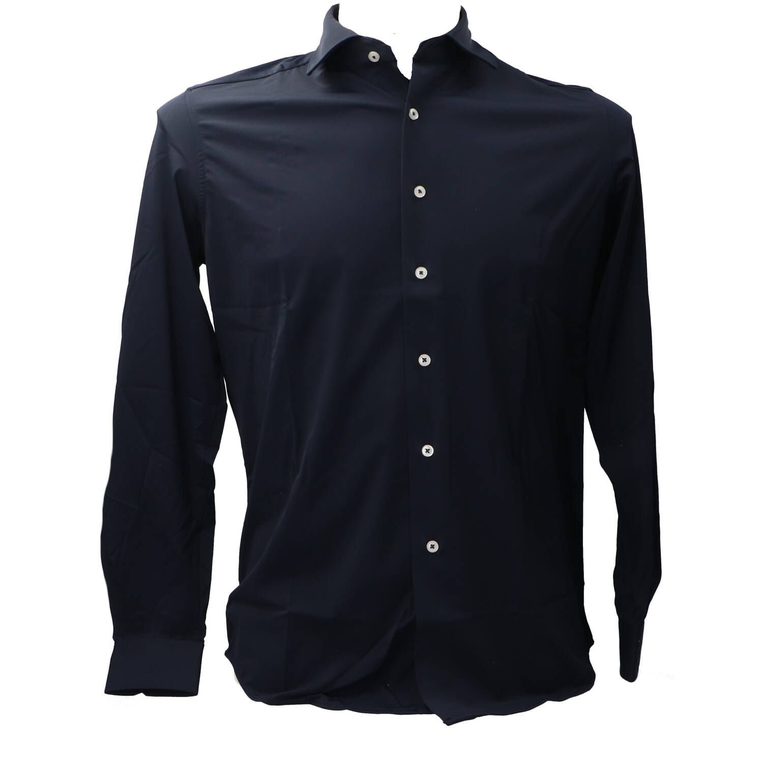 Over D Camicia OC1F2W5C10 ML TESSUTO TECNICO Blu