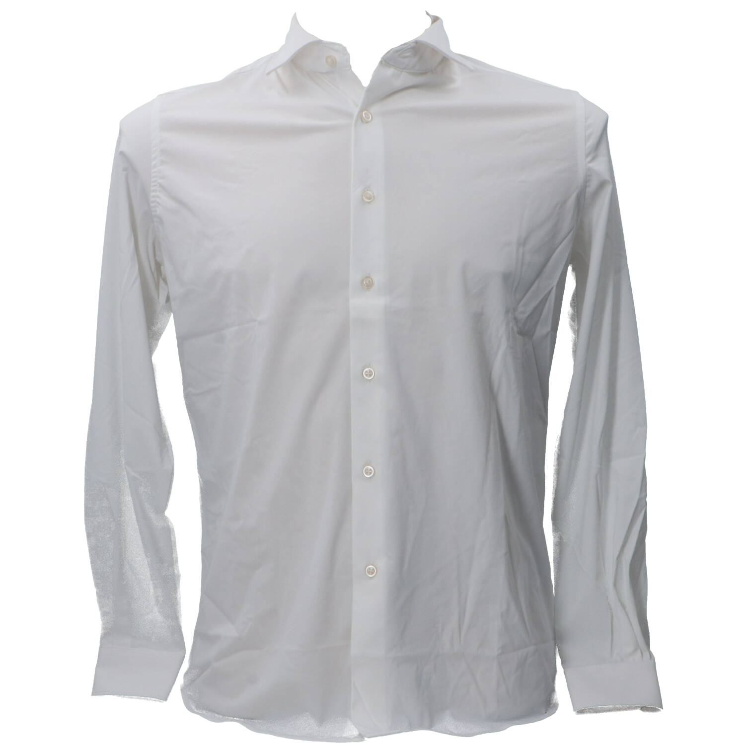 Over D Camicia OC1F2W5C10 ML TESSUTO TECNICO Bianco