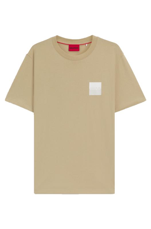 Hugo T-shirt DAPUSI Beige