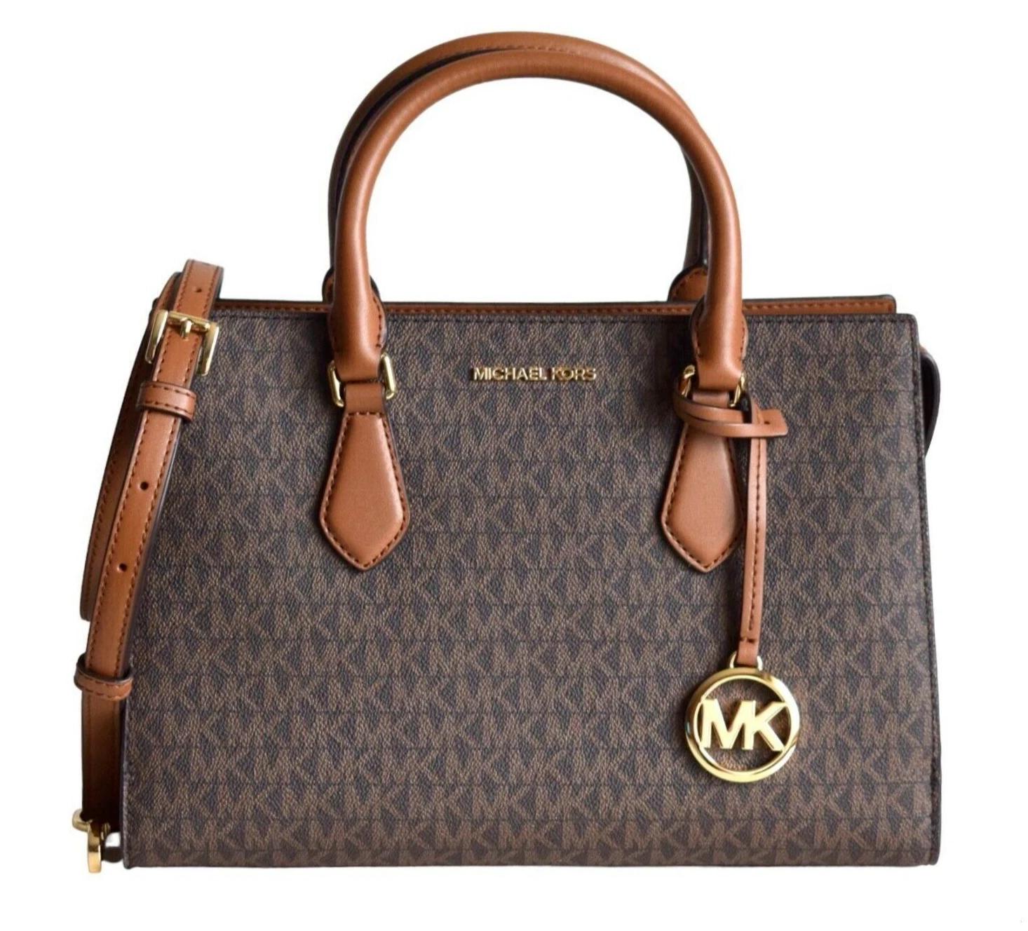 Michael Kors Borse tracolla SHEILA MD CZ SATCHEL Marrone