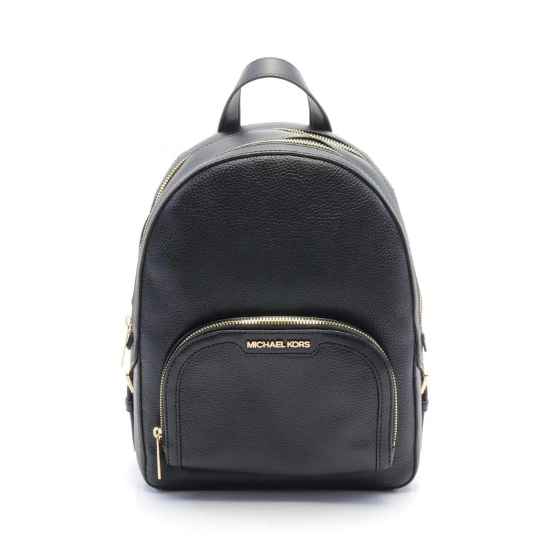 Michael Kors Zaini e marsupi JAYCEE ZIP MD PKT BACKPACK LEATHER Nero