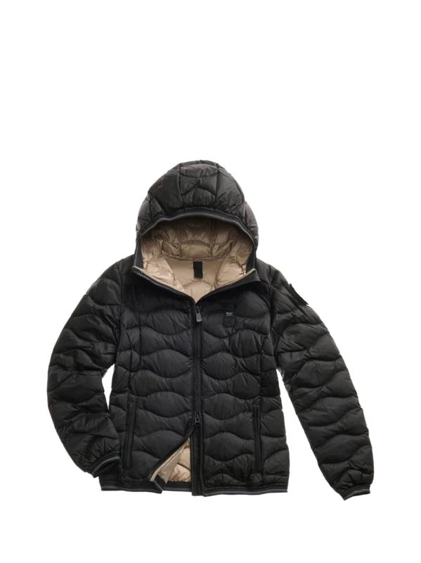 Blauer Usa Giubbotti 25WBLDC03095 IMBOTTITO PIUMA CAMELIA Nero