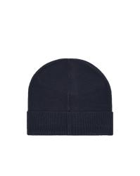 Beanie Visibility maxi logo EA7 Blu