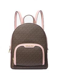 Michael Kors Zaini e marsupi JAYCEE ZIP MD PKT BACKPACK LEATHER Rosa