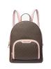 Michael Kors Zaini e marsupi JAYCEE ZIP MD PKT BACKPACK LEATHER Rosa - Foto 1