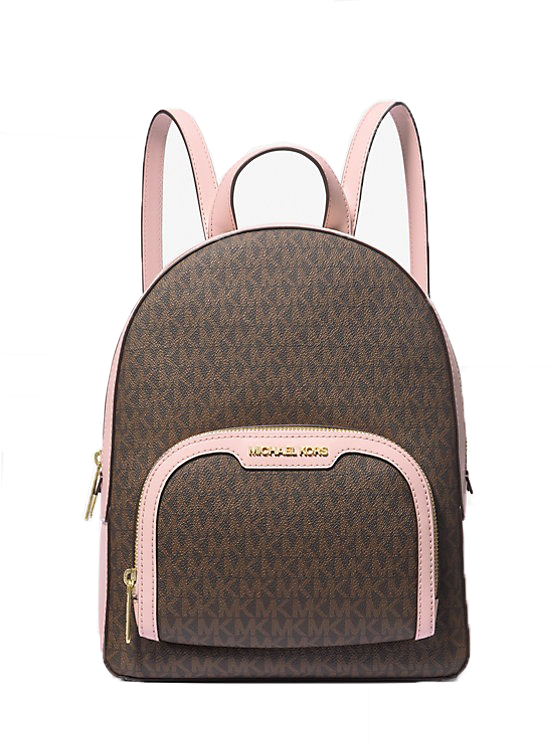 Michael Kors Zaini e marsupi JAYCEE ZIP MD PKT BACKPACK LEATHER Rosa