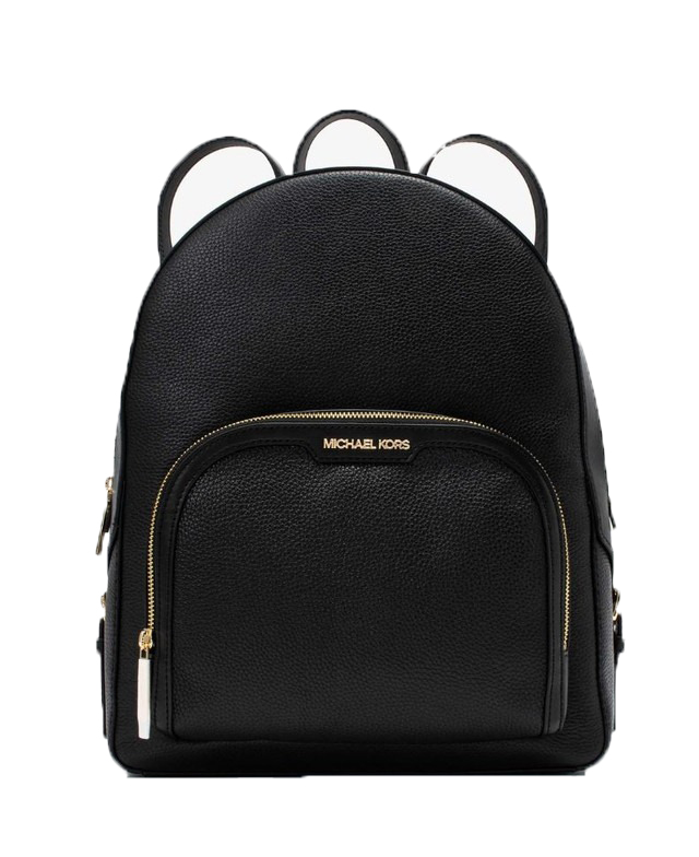 Michael Kors Zaini e marsupi JAYCEE LG ZIP PKT BACKPACK LEATHER  Nero