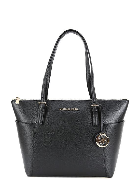Michael Kors Borse a spalla CHARLOTTE LG TZ TOTE Nero