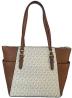 Michael Kors Borse a spalla CHARLOTTE LG TZ TOTE Beige - Foto 2