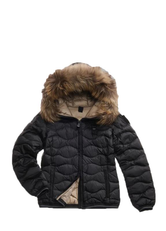 Blauer Usa Giubbotti 25WBLDC03096 IMBOTTITO PIUMA Nero