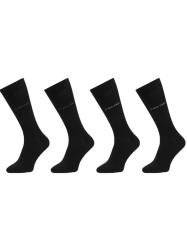 CK MEN SOCK 4P GIFTBOX CLASSIC Nero