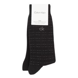 Calvin Klein Calze 5969 CK MEN SOCK 2P GRID Nero