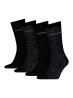 Calvin Klein Calze 5980 CK MEN SOCK 4P GIFTBOX AOP Nero - Foto 1
