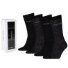 Calvin Klein Calze 5980 CK MEN SOCK 4P GIFTBOX AOP Nero - Foto 2