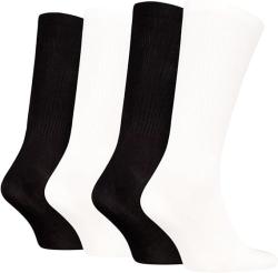 5982 CKJ MEN SOCK 4P GIFTBOX MONOLO Bianco
