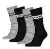 Calvin Klein Calze 5983 CKJ MEN SOCK 4P GIFTBOX SRIPE Nero - Foto 1