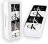 Calvin Klein Calze CKJ 5384 WOMEN SOCK 4P GIFTBOX MONO bianco  - Foto 3