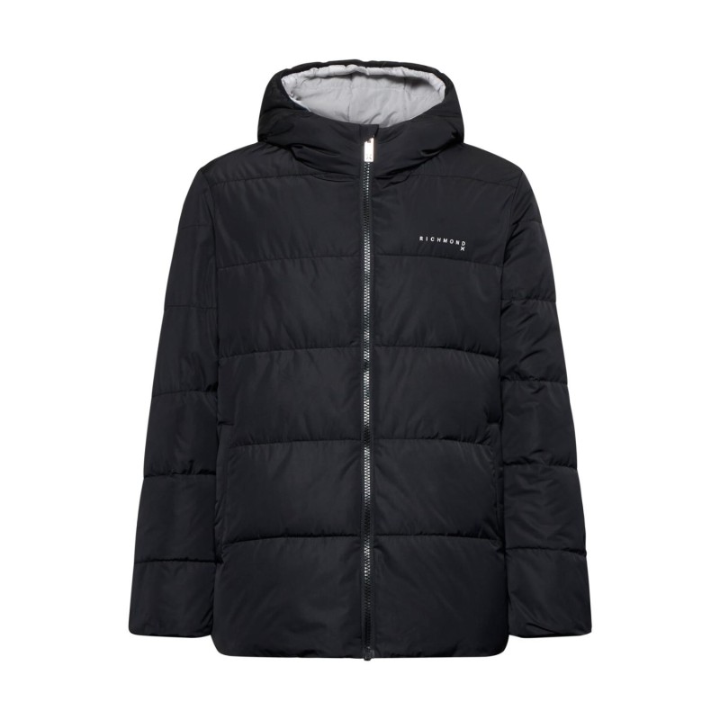 Richmond Giubbotti UMA25151PIS8 TIGLIA REVERSIBLE BLACK WHITE Nero