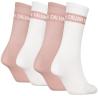 Calvin Klein Calze 5385 CKJ WOMEN SOCK 4R GIFTBOX STRI Rosa - Foto 3