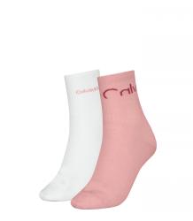 Calvin Klein Calze 5518 CKJ WOMEN SHORT SOCK 2P CUT LO Rosa