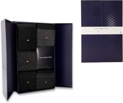 Tommy Hilfiger Calze 5374 TH MEN SOCK 5P GIFTBOX HERRINGBON Nero
