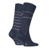 Tommy Hilfiger Calze 6634 TH MEN SOCK 2P HILFIGER Blu - Foto 2