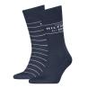 Tommy Hilfiger Calze 6634 TH MEN SOCK 2P HILFIGER Blu - Foto 1