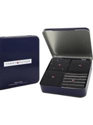 Tommy Hilfiger Calze 5375 TH MEN SOCK 4P TIN GIFBOX Nero